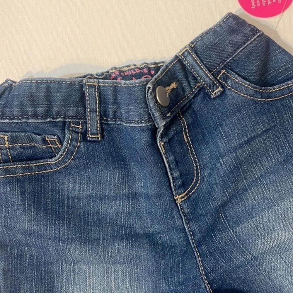 The Children’s Place short toddler blue jean midi nwt girls short bottom Sz 3T